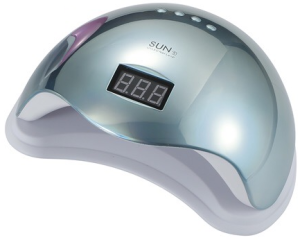 Лампа LED/UV Sun5 48W таймер 10,30,60,99/120сек ГОЛУБАЯ ПРИЗМА  