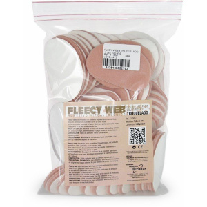 Herbitas, Fleecy Web формованный, овал 11,3*6,0см XXL, 100шт/уп, 11.006.10