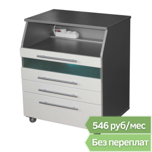 Педикюрная/косметологическая тумба с УФО "ТУ-3"