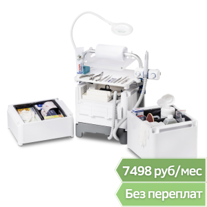 Мобильный педикюрный комплекс со спреем FlyBox Spray NBX Optic PX65L, 9091.5