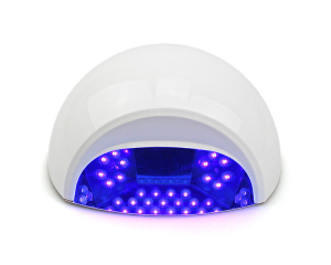 Лампа LED 12W, таймер 15,30,60 сек, дисплей, белая, 868 